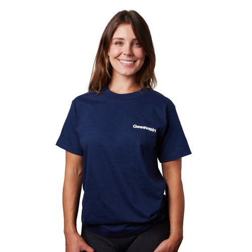 Camiseta de trabalho - 8271619 - Gesswein - em algodão / unissexo / azul