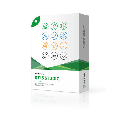 Software RTLS - RTLS Studio - Sewio Networks - de gestão / de visualização / de controle