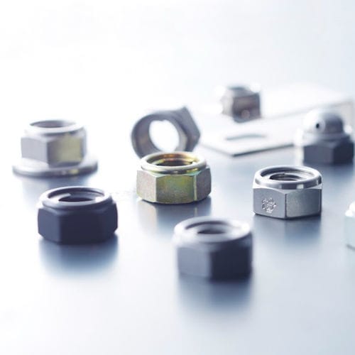Contraporca hexagonal - FUJILOK U-NUT - Fuji Seimitsu Co., Ltd. - de trava / metálica / para a indústria automotiva