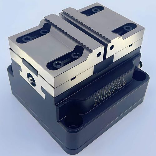 Morsa de máquina - Gimbel Automation - pneumática / autocentrante