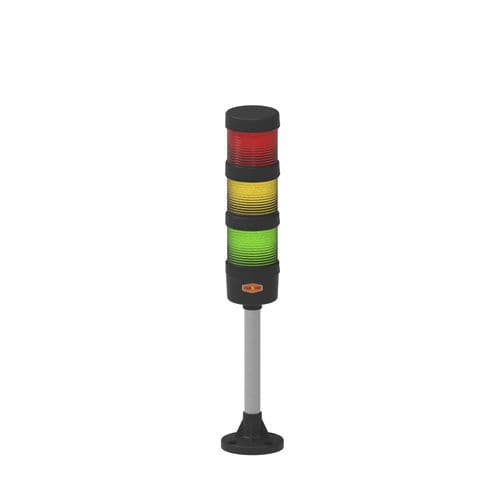 Coluna luminosa de LED - SL60 series - Stack-Light.com LLC - intermitente / de 3 cores / de 4 cores