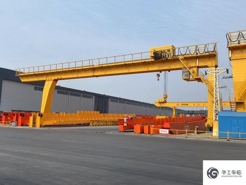 Guindaste de pórtico para trilho - L - HUAGONG INDUSTRY GROUP - para aplicações marítimas / para oficina / para cargas pesadas