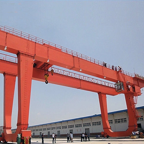 Guindaste de pórtico para descarregamento de navios - MG(Type U) - HUAGONG INDUSTRY GROUP - para obras de construção civil / de viga dupla / elétrico