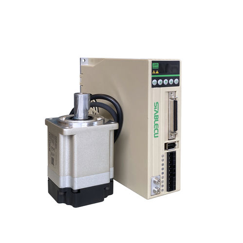 Servomotor CA - Guangdong Dingshen Electric Technology Co. LTD - 220 V / com freio / para máquina de processamento de madeira