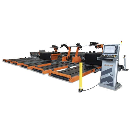 Curvadora automática - Robomaster 60 UN.O. PRO - Schnell S.p.A - elétrica / para barras em aço