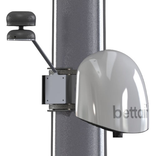 Sensor de qualidade do ar com anemômetro - DNOTA - para ambiente externo / CO2 / de temperatura