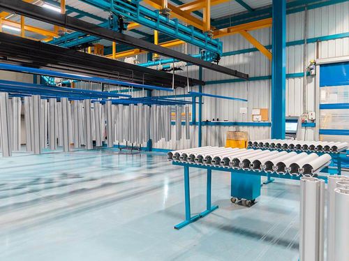 Termolacagem de alumínio - Erdoganlar Advanced Aluminium Solutions - para aplicações industriais
