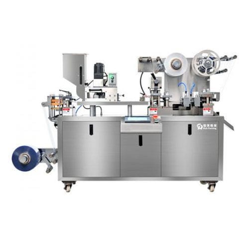 Máquina embaladora blíster - DPP-90R - Guangdong Rich Packing Machinery Co., Ltd. - com servoacionamento / para comprimidos / para cápsulas