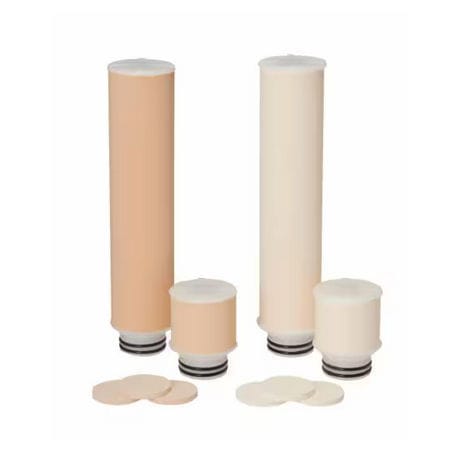 Cartucho filtrante com solvente - SCP  - Solventum - de profundidade / em material plástico / para aplicações de alta pureza