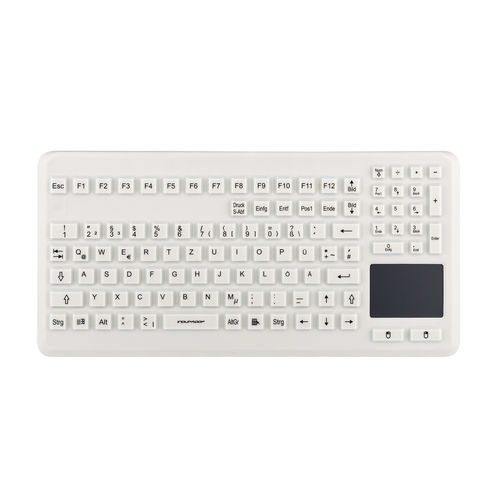 Teclado de mesa - KG17202 - GETT Asia Ltd. - capacitivo / 105 teclas / com touchpad