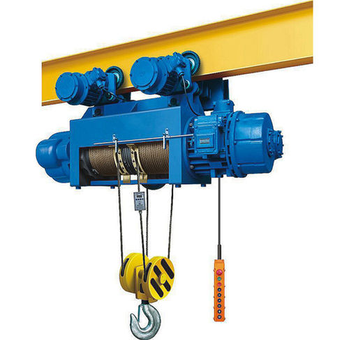 Talha de cabo de aço elétrica - Xinxiang MAGICART Cranes Co., Ltd - monotrilho / univiga / compacta