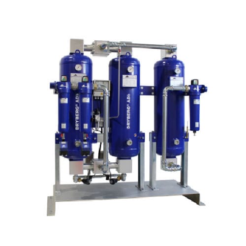 Secador de ar comprimido por adsorção com regeneração a frio - DRYBERG® AD-CT - BERG Kompressoren GmbH - de três estágios / de dois estágios / de alto desempenho