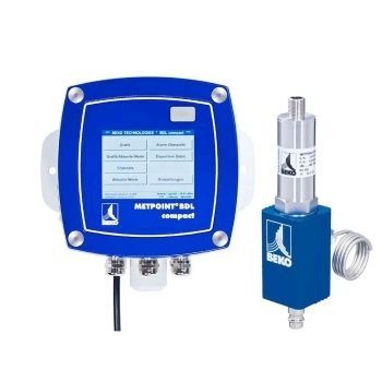Transmissor de ponto de orvalho 4–20 mA - METPOINT®️ DPM SD23 - BERG Kompressoren GmbH - RS-485 / 4 terminais / com medição de temperatura