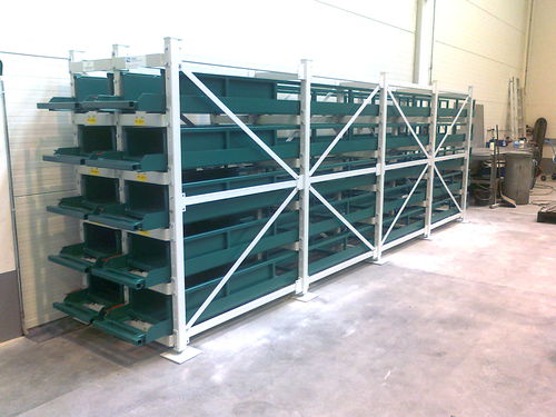 Sistema de armazenamento para armazém - MODUL - THIEL Storage and Handling Systems - de movimentação / tipo cassete / regulável