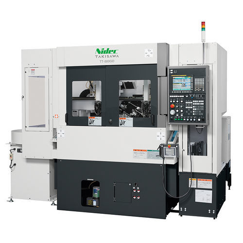Torno CNC - TT-500GD - TAKISAWA - horizontal / de 2 eixos / de dois fusos