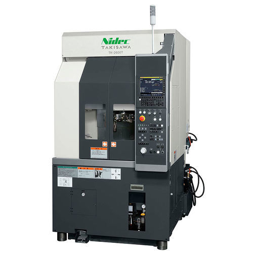 Torno CNC - TK-2600 - TAKISAWA - vertical / 8 ferramentas / para produção em massa