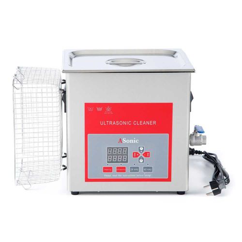 Lavadora ultrassônica em aço inoxidável - PRO-100DF-40KHZ - ASONIC d.o.o. - com temporizador / de bancada / médico-hospitalar