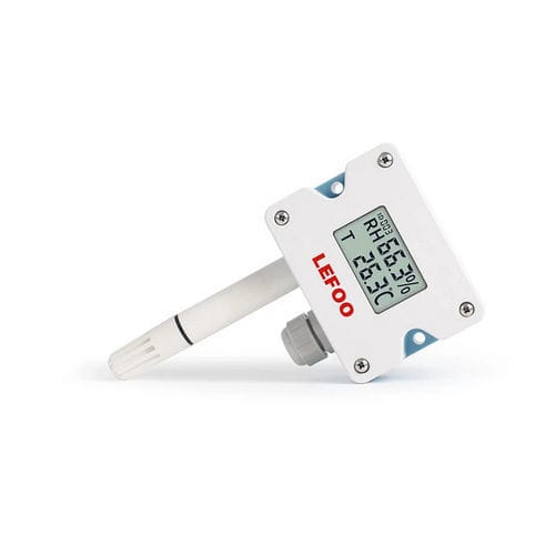 Sensor de umidade e temperatura relativa - LFH10A - LEFOO Group - de parede / CAN / IP65