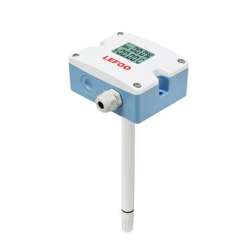 Sensor de umidade e temperatura relativa - LFH30 - LEFOO Group - montado sobre tubo / Pt1000 / RS-485