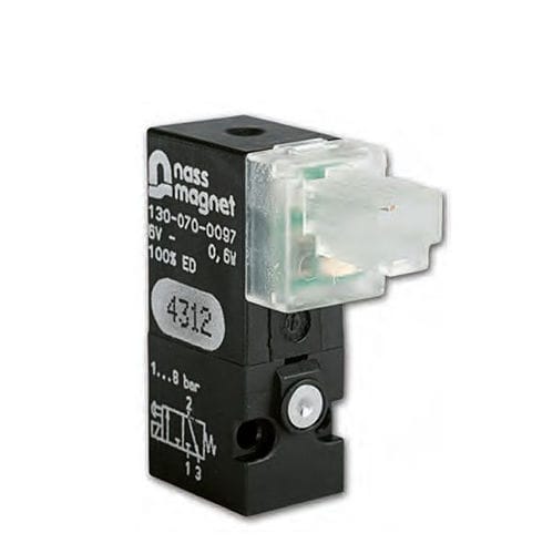 Válvula solenoide de ação direta - 3-10 130-070-0091 - nass magnet GmbH - 3/2 vias / NF / para água