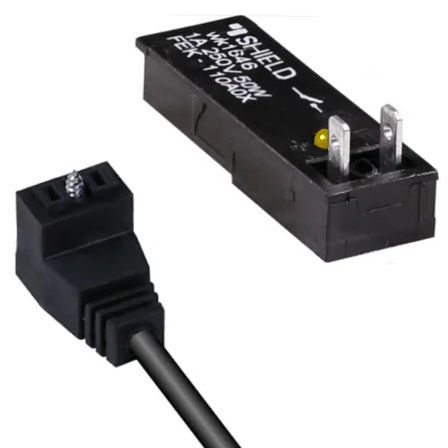 Interruptor de proximidade reed - FEK - PONY SRL - retangular / em poliamida / com fonte luminosa a LED