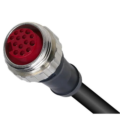 Conector de alimentação elétrica - HDLH - PONY SRL - redondo / de potência média / multipolar