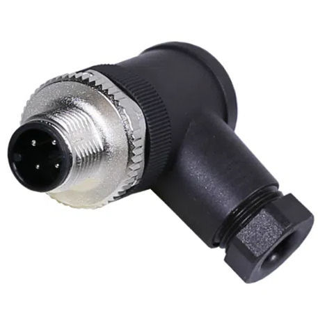 Conector de alimentação elétrica - RDKM - PONY SRL - redondo / de parafuso / M12