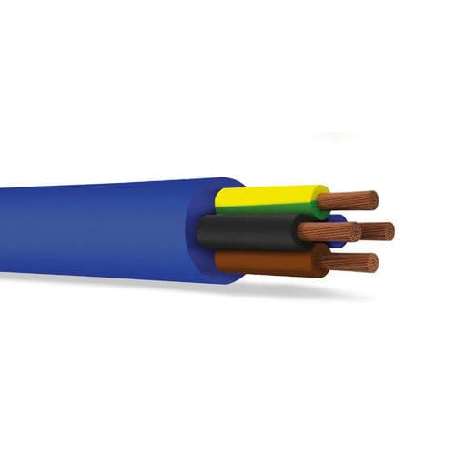 Cabo de alimentação - H05VV-F - PONY SRL - resistente ao calor / em cobre / de 4 condutores