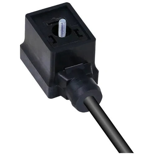 Conector para válvula solenoide - CF - PONY SRL - de alimentação elétrica / sobreinjetado / retangular