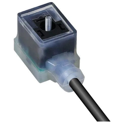 Conector para válvula solenoide - CF  - PONY SRL - de alimentação elétrica / sobreinjetado / retangular