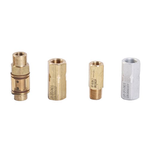 Válvula de retenção de esfera - HY - RedStar AirCompressor Parts Manufacturing Co., Ltd. - para óleo / com rosca / de mola