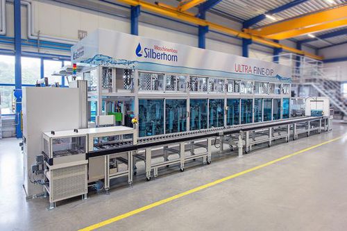 Máquina de limpeza por imersão - UltraFine-DiP - Silberhorn GmbH - para matérias secas / de processo / de peças