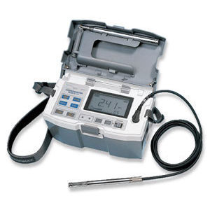 Anemômetro multicanais - 6113 - Digitron Italia srl - de fio quente / digital / portátil