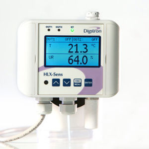 Dispositivo de monitoramento de temperatura - HLX-SENS - Digitron Italia srl - de umidade / de medição / para HVAC