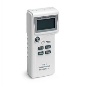 Termômetro com sensor - FM45 - Digitron Italia srl - de termopar / com display LCD / ºC