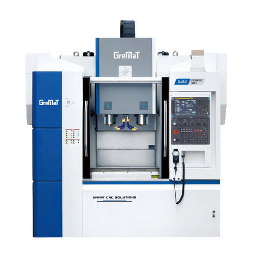 Fresadora CNC de 3 eixos - Power W6 - Nanjing Genvan Intelligent Equipment Co. Ltd. - vertical / com mesa rotativa / de dois fusos