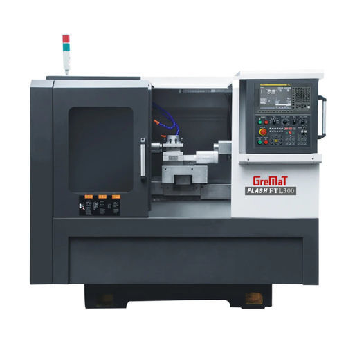 Torno CNC - FTL300 Flash  - Nanjing Genvan Intelligent Equipment Co. Ltd. - com mesa plana / A2-5 / 12 ferramentas