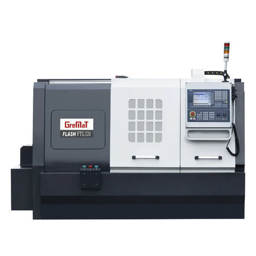 Torno CNC - FTL320 Flash  - Nanjing Genvan Intelligent Equipment Co. Ltd. - de 2 eixos / com mesa plana / A2-6