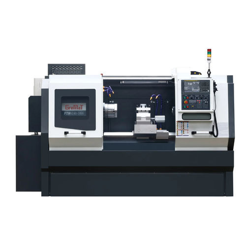 Torno CNC - FTH6140  - Nanjing Genvan Intelligent Equipment Co. Ltd. - de 2 eixos / de barramento inclinado / A2-6