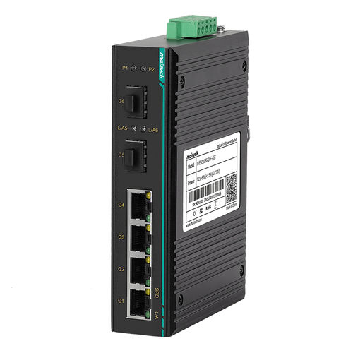 Switch de rede não gerenciável - MIEN3206G-2GF-4GT - Maisvch - 6 portas / de nível 2 / Gigabit