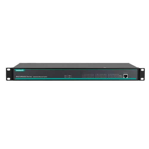 Switch de rede gerenciável - MISCOM6024 - Maisvch - 24 portas / de nível 2 / montado em rack