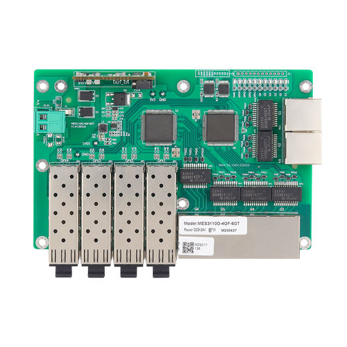 Switch de rede não gerenciável - MES3110G-4GF-6GT - Maisvch - 10 portas / de nível 2 / embutido