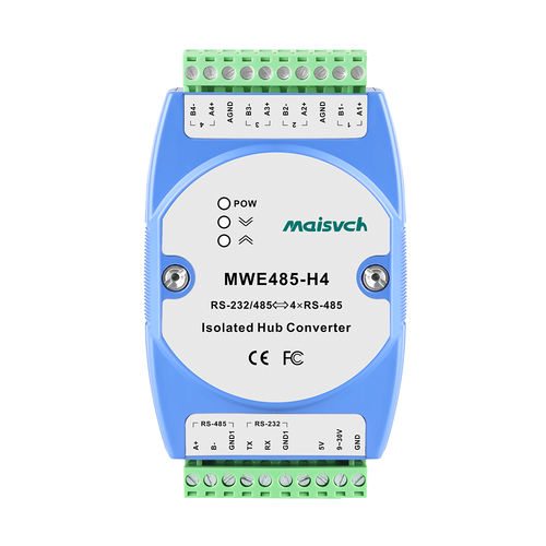 Conversor serial - MWE485-H4 - Maisvch - RS-232 para RS-485 / para trilho DIN / industrial