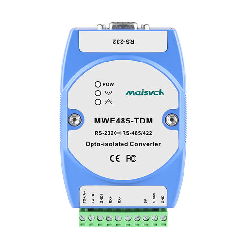 Conversor serial - MWE485-TDM - Maisvch - fieldbus / RS-232 para RS-485 / RS-232 para RS-422