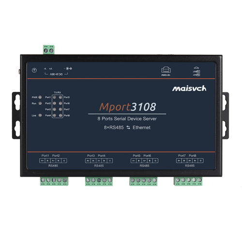 Servidor de periférico RS-485 - Mport3108-485 - Maisvch - Ethernet / RJ45 / 8 portas