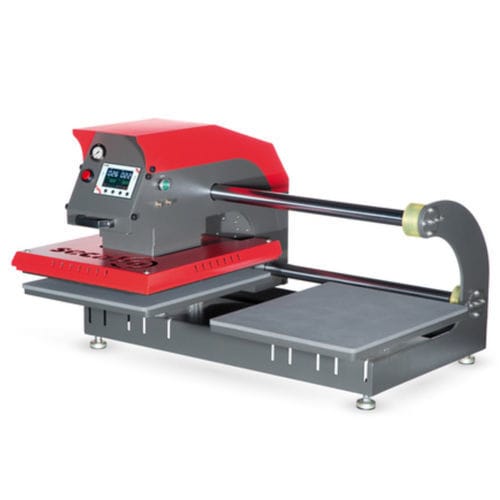 Prensa pneumática - Secabo TPD7 - SECABO - térmica / dupla / vertical