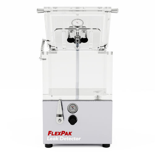 Testador de estanqueidade para embalagem a vácuo - FP110808 - FlexPak Leak Detectors Inc. - de câmara de vácuo / de pressão / digital