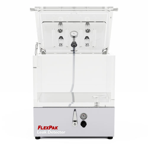 Testador de estanqueidade para embalagens - FP201413 - FlexPak Leak Detectors Inc. - digital / de alta pressão / eletropneumático