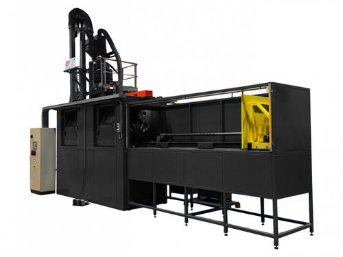 Máquina de shot peening com mesa giratória - PP8SC-DR-BO - ITF - para molas / para metais / para cilindros