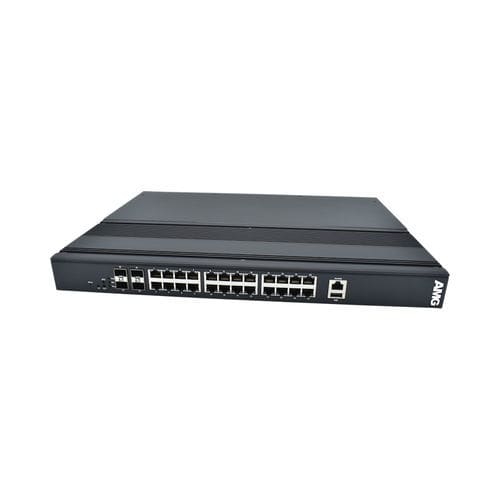 Switch de rede gerenciável - AMG560-24GAT-4S-P300  - AMG Systems - 28 portas / de nível 2 / Gigabit Ethernet